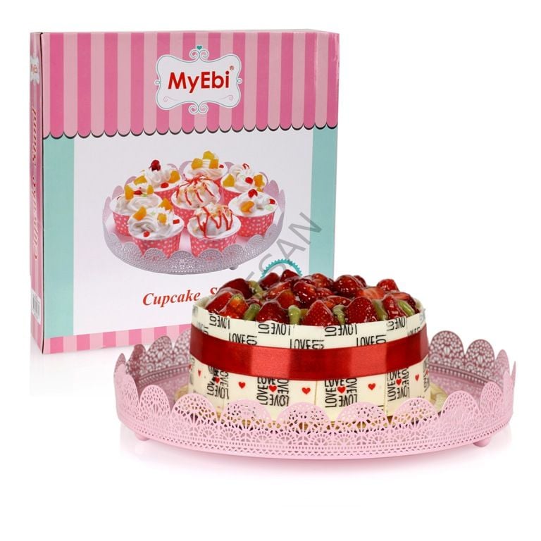 METAL CUPCAKE STANDI PEMBE