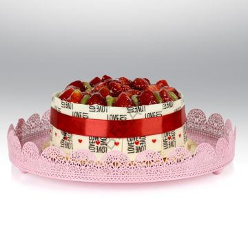 METAL CUPCAKE STANDI PEMBE