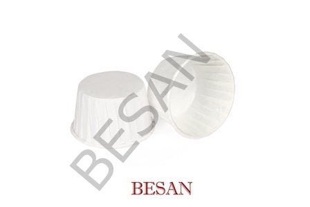 ÖZEL PET KAPSÜL 50*39mm DÜZ BEYAZ 50 ADET