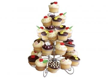 METAL CUPCAKE STANDI 5 KATLI / 41'Lİ