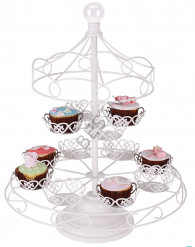 METAL CUPCAKE STANDI ATLIKARINCA - 12'Lİ