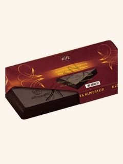 BİTTER KUVERTÜR ÇİKOLATA 2,5KG - ELİT MARKA