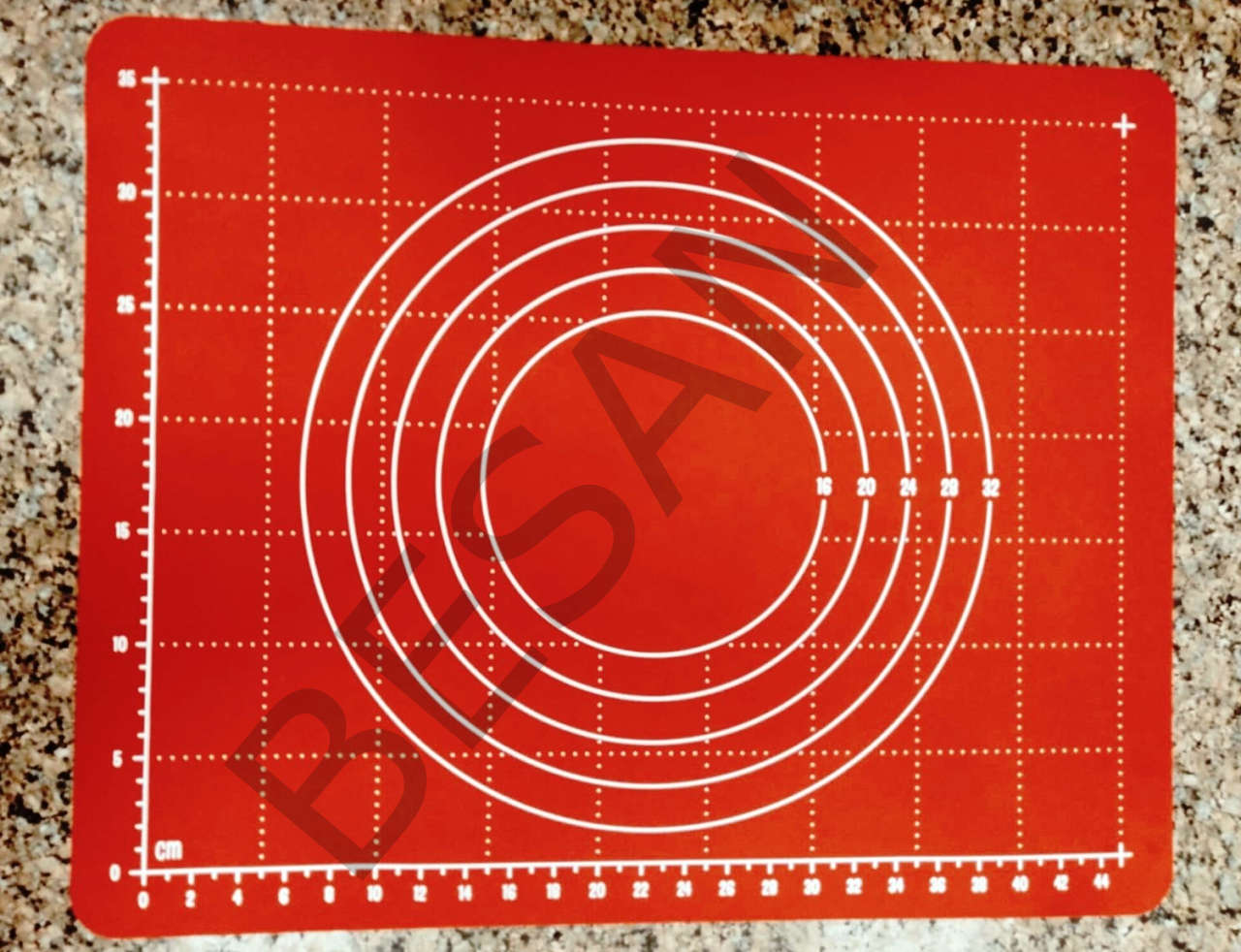 SİLİKON ÖLÇÜLÜ MAT - SİLPAT 40*50CM