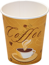 KARTON BARDAK 8oz COFFEE DESEN  100 ADET