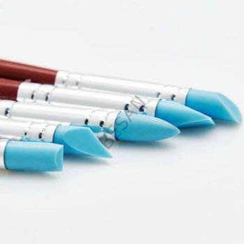 SİLİKON UÇLU FIRÇA SET 5 PARÇA