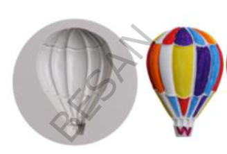 UÇAN BALON SİLİKON KALIP