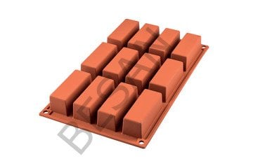MİNİ DİKDÖRTGEN KEK PASTA KALIBI 12'Lİ