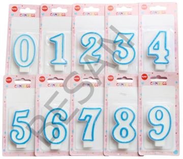 RAKAM MUM 3 YAŞ DÜZ MAVİ