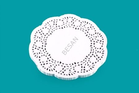 12 CM YUVARLAK KAĞIT DANTEL ALTLIK-1000 ADET  MYEBI MARKA