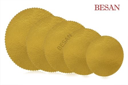 KARTON PASTA ALTLIK 30 cm. YUVARLAK - KALIN