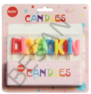 İYİ Kİ DOĞDUN MUM SET